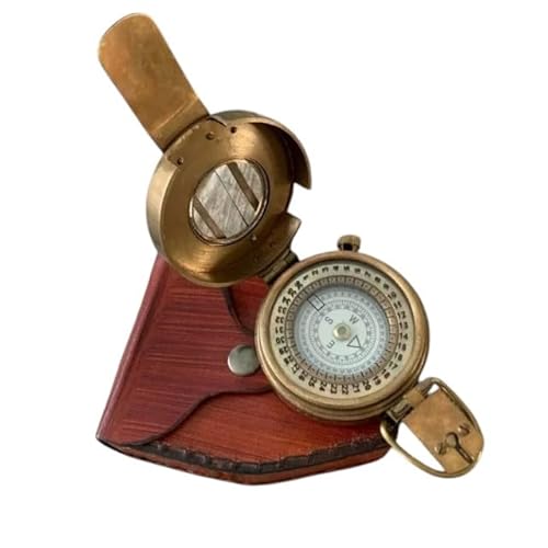 LIARA Brass Antique British Prismatic Military Vintage WW2 Mark II