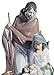 LLADRÓ Joyful Event Nativity Figurine. Porcelain The Holy Family Figure.