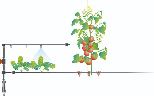 GARDENA Micro-Drip-systeem nevelmond: Sproeimond voor het optimaal besproeien van zaailingen en kassen, fijnsproeiend, 1… - Afbeelding 4