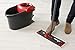 Vileda Floor mop, Microfibre, red, Set