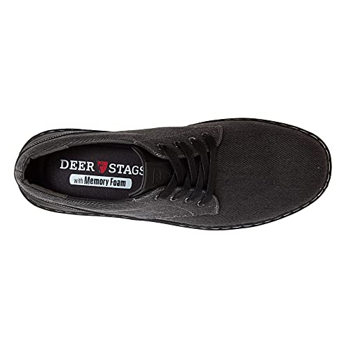 Deer Stags Men's Stockton Oxford, Black, 11 #TOP6