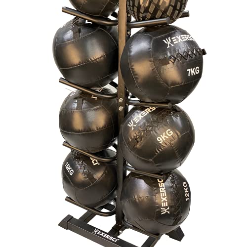 Exersci Medicine Ball, Slam Ball Storage rack - Holds Up To 10 Balls - Image 3