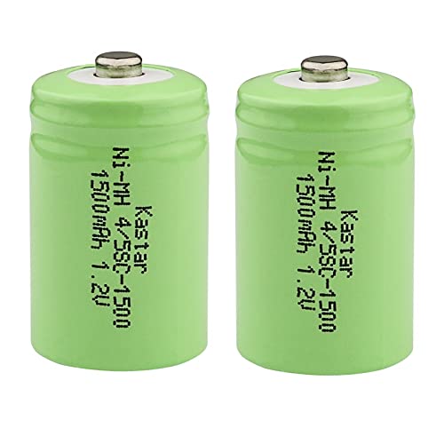 Kastar 2 Pcs Ni-MH Battery 1.2V 1500mAh Replacement for Wah 00745-301, 93148-100, 415745-101, Radio Shack 23-9034, 960-0498 Dantona WHL-1 Exell Battery EBWHL-1 Razor-Trimmer-Clipper-Shaver