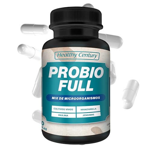 Potentes Probióticos Flora Intestinal Sana | Probióticos Intestinales Defensas Fuertes y Digestiones Perfectas | 100% Probioticos Naturales Restaurar Flora Intestinal | 20 Cepas 60 Mil Millones UFC