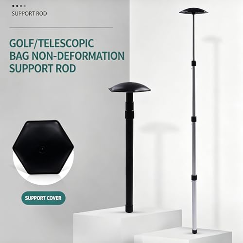 Soporte de golf para bolsas de viaje ideal en trayectos de avión 2