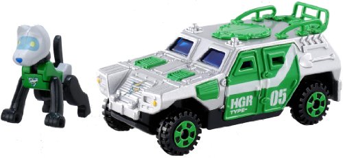 Tomica Hyper Hyper Series Green Ranger HGR05 signal supporters (japan import)