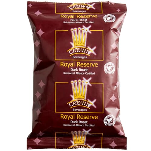 Crown Beverages Royal Reserve Guatemalan Coffee Packet 3 oz. - 24/Pieces WS-110ROYALGR-NPF