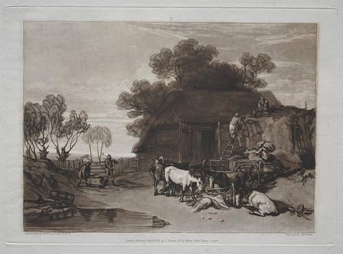 Peinture sur toile la cour de paille Turner pour créer une ambiance nordique de chambre