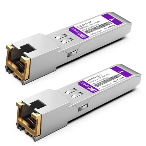 Transceptor SFP a RJ45 para solucionar falta de puertos Ethernet en Ubiquiti UniFi, 1,25 G
