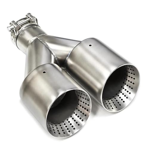 Tuyau d'échappement rouillé ? Changez pour cet embout inox universel 63mm