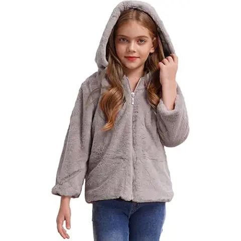Manteau d'hiver YiZYiF pour filles Cover