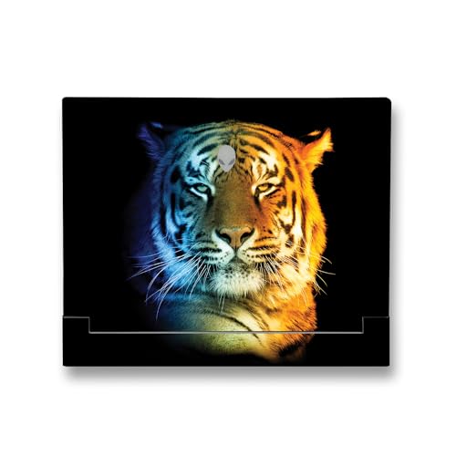 Image of MightySkins Skin Compatible with Alienware X14 R2 (2023) Full Wrap Kit - Tri-Color Tiger | Protective, Durable, and Unique Vinyl Decal wrap Cover | Easy to Apply & Change Styles | Made in The USA