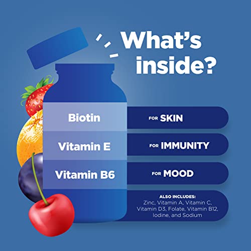 Natural Multivitamin For Men Gummies With Zinc - Men’s Multivitamin Gummy With Vitamin D C A & Biotin - Mens Multivitamins Gummies With Vitamin B6 & Vitamin B12 For Full Mens Health Supplement #TOP4