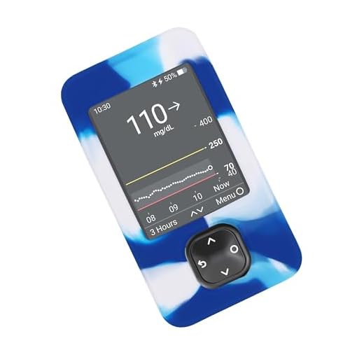 Mixed Color Silicone case for Dexcom G7 / G6 Receiver (Mix-Blue)