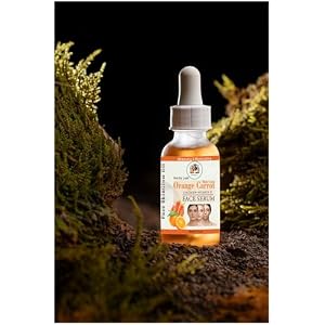 HerbsLeaf Carrot Tailam For Face, Orange Face Oil For Glowing Skin, Face Serum For Wrinkles, Whitening, Lightening & Pigmentation (30 ml) Pack of 1 4 412R7C8tUdL. SL500 . SS300