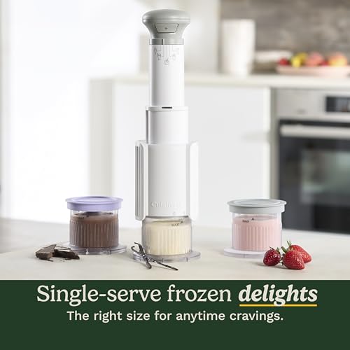 Cuisinart Ice Cream Maker – Cuisinart FastFreeze 5-in-1 Ice Cream, Milkshakes, Slushies, Sorbets and Mix-Ins, Freeze Wand, Two 0.5-Pint Mixing Cups with Lids, Easy to Clean, ICE-FD10 by Cuisinart - Used condition - Image 4
