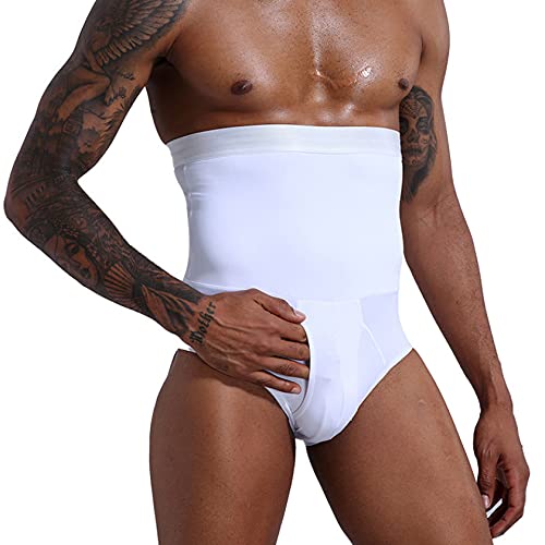 Cintura transpirable y control abdominal en calzoncillos moldeadores de hombre 4