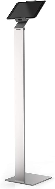 Durable Aluminium Tablet Floor Stand | Anti Theft Lockable & Rotatable 360° | Universal Pro Stands for 7-13" iPad, Samsung, Fire & More | Secure Exhibition Holder