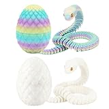 🥚 【Include un uovo misterioso】Ogni vipera include il suo uovo stampato in 3D.