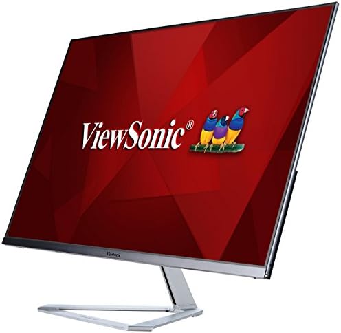 ViewSonic VX3276-2K-MHD-2 32-inch IPS QHD Monitor with 103% sRGB, 2x HDMI, DisplayPort, Mini DisplayPort, Eye Care for Work and Entertainment at Home