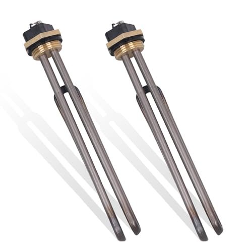 Image of Wllead 2 Pack HE 55220 Titanium Water Heater Element, Screw in 5.5KW 220V Replacement Part. Compatible with Ecosmart ECO POU 6 ECO 8 ECO 11 Smart Electric Tankless Water Heater Heating Element