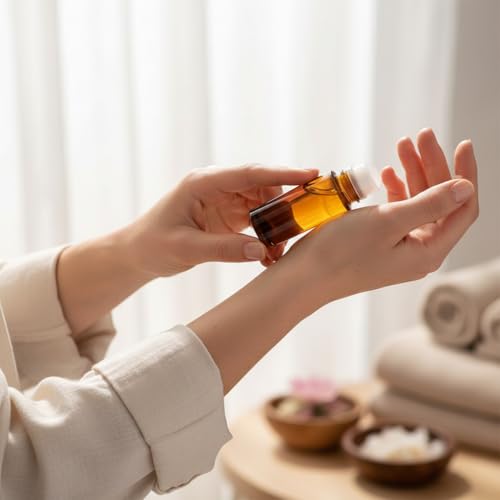 2 botellas de aceite esencial de vidrio marrón de 30 ml, rodillo de perfume, contenedor rellenable, desodorante vacío, herramientas de belleza y cuidado personal para fragancias, cosméticos, roll-on - imagen 6