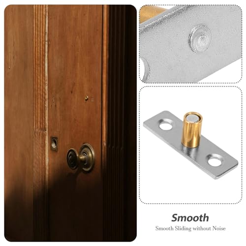 CLISPEED 2Pcs Guias De Porta De Celeiro Guias De Piso De Porta De Celeiro Deslizante Guia De Piso In