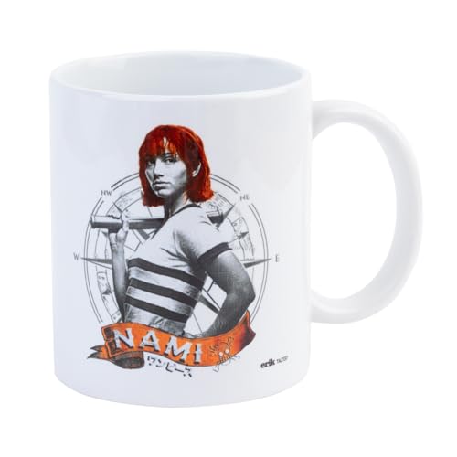 Grupo Erik Ceramic Mug - One Piece Manga Gifts, Nami, 8 cm x 10 cm - Image 3