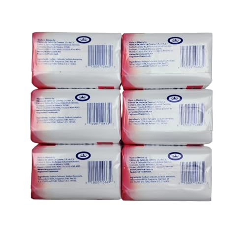 Rosa Venus Pink Bar Soap 5.3 oz (Pack of 6) image 4