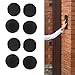 Yosoo 8pcs Silicone Responsive Video Doorbell Button Replacement for Doorbell Pro 4 Screws Included Quick Installation Without Tools (Black)