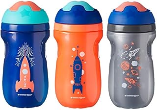 Tommee Tippee Non-Spill Insulated Sippee Toddler Tumbler Cup, 12+ Months, 9 Ounce, 3