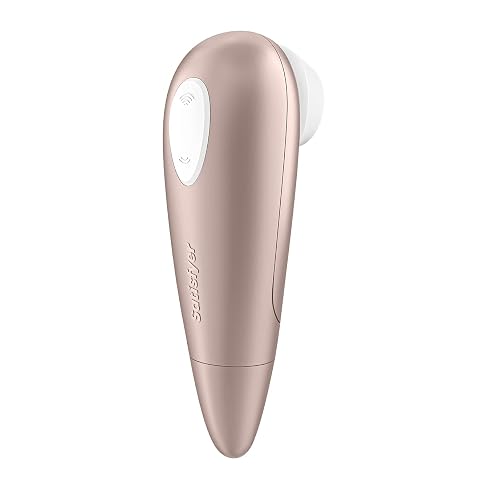 Satisfyer Number One Vibrator Sex Toy | Adult Toys For Women | Clitoris Stimulator Airpulse Vibrator | Vibrating Sexual Pleasure Device | Stimulation Vibrators | Female Wellness Tools | Woman Sextoy - Rose Gold