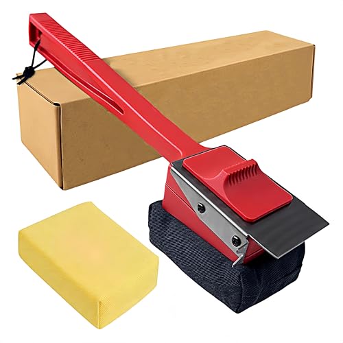 Dual-Handle Heat-Resistant Stainless Steel BBQ Grill Brush, Fireproof PP Sponge Grill Cleaner with Yellow Replaceable Pad, Outdoor Grate Scrubber for Gas/Charcoal/Electric Grill by FindXeink - Used condition - US$13.87