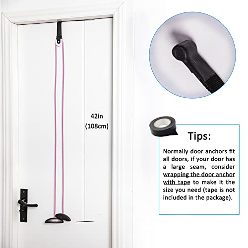 Image of Shoulder Pulley Over The Door Physical Therapy System, Exercise Pulley, Alleviate Shoulder Pain and Facilitate Recovery from Surgery