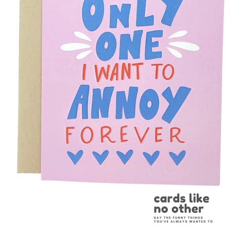 Sleazy Greetings Funny Valentine's Day Card For Him Her | Cute Anniversary Cards For Husband Boyfriend Wife Girlfriend | Naughty Birthday Card For Men Women | Annoy You Forever #TOP5