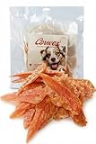 Corwex Hundesnack Hühnerbrustfilet (1kg), getreidefrei & fettarm, im Wiederverschließbarem Beutel, 100% Huhn im Fleischanteil
