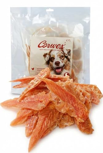 Corwex Przekąska dla psa filet z piersi kurczaka w zamykanym woreczku (1 kg)