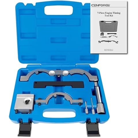 CENFORGE Turbo Engine Timing Tool Kit Engine Camshaft Alignment Tool Set Compatible with 2009 to 2020 1.0 1.2 1.4L Chevrolet Chevy Aveo Cruze Orlando Vauxhall Opel Adam Ampera Astra J Cascada Cover