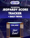 J!Study Jeopardy Score Tracker and Daily Trivia: An Unofficial Score Keeper For Every Episode