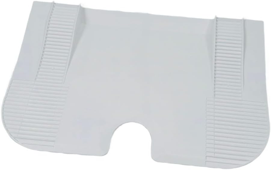 Non-Slip Ramp Plate For Roborock For Q Revo Series Robot Vacuums Replacement Accessory Designed For Stable Movement Across Ramps Enhanced Cleaning Performance Fits Multiple For Q Revo Models(White)