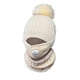 ☏Komfortabel und hautfreundlich: Der winterwarme Hut besteht aus hochwertigen, bequemen, warmen Stoffen, fühlt sich weich an und hält lange an. Er ist ein ideales Geschenk für Verwandte und Freunde im Winter.