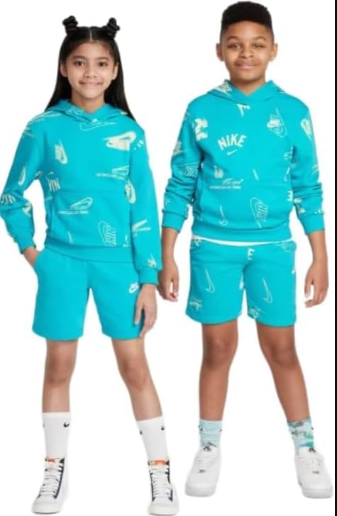 Nike Club Sportswear Kids Unisex Printed Hoodie