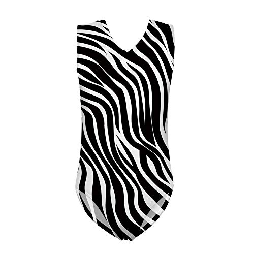 JEOCODY Gymnastics Leotards for Little Girls One-Piece Dancing Athletic Leotards 3-14 Years