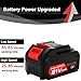 SHINTYOOL 21v Lithium Battery - 4.0 Ah Battery with Charger Adapter Led Indicator Compatible with Leaf Blower