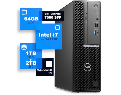 DELL OptiPlex 7000 SFF ��12���� i7 ������ 64GB / SSD:1TB+HDD:2TB/Windows11 Pro/MS Office2021/USB3.1/Type-C/DVD/4KHDR�Ή�/DP/WIFI�EBluetoo