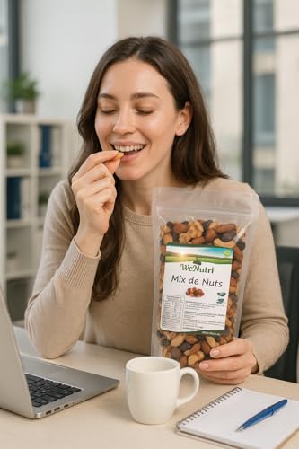 Mix De Nuts Amêndoas/Caju/Pará/Nozes/Uva Passa 250g Wenutri