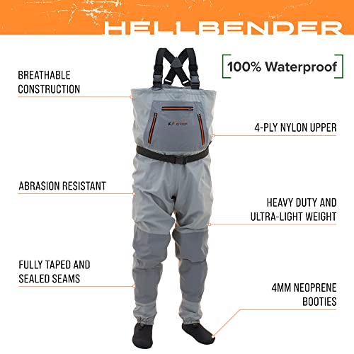 frogg toggs Herren Hellbender Wathose für Den Angler, Atmungsaktiv Angeln - Image 3