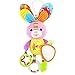 Main Cloche en peluche en peluche bébé enfants Cartoon Lion en peluche Jingle Bell Activité d'apprentissage Marionnette Jouet bébé Bébés Enfants Enfants