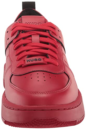Image of Hugo Mens Back Logo Lace Up Sneakers | Casual Shoes