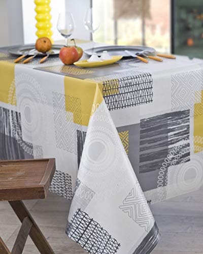 Nydel Nappe Magic Ethnic Granit (Carrée 160 x 160 cm) Cover